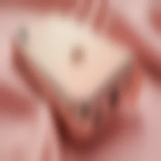 rose gold iphone background