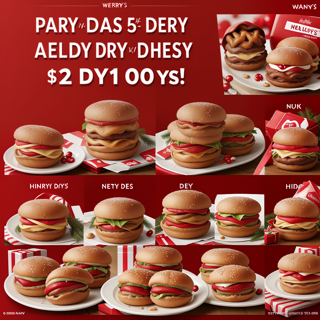 wendy's 12 days of holiday deals