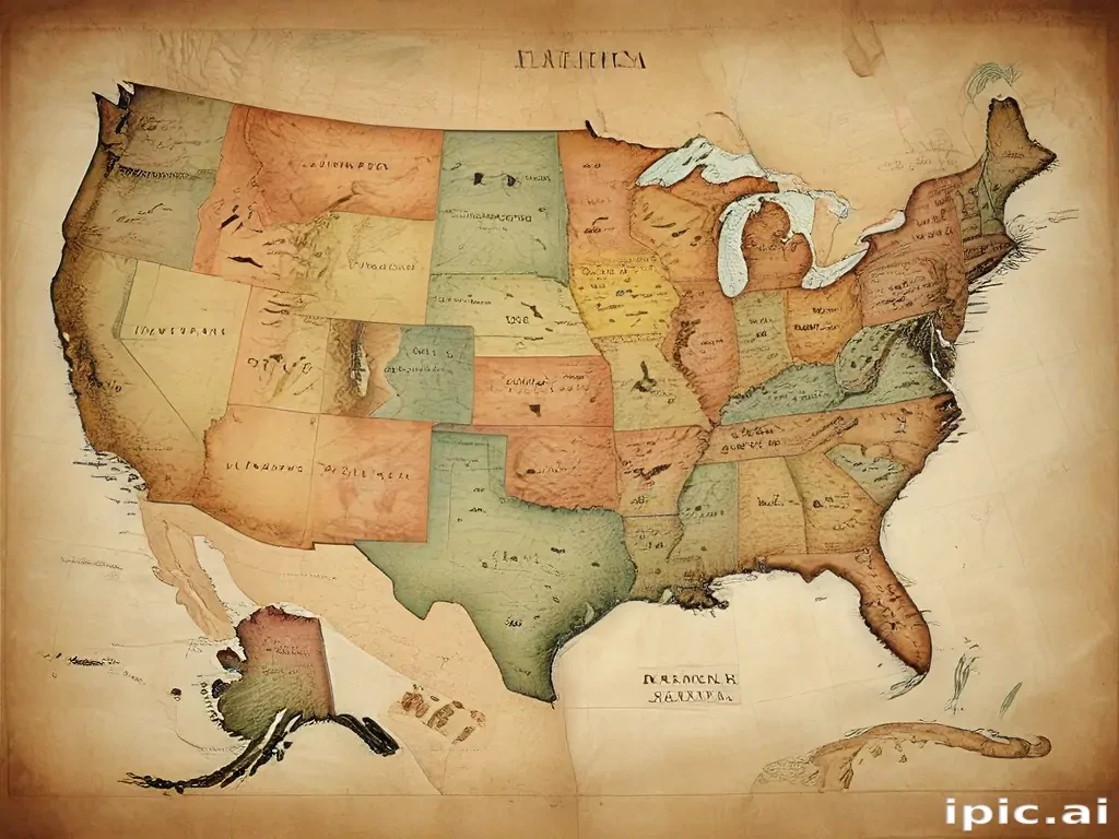 america map