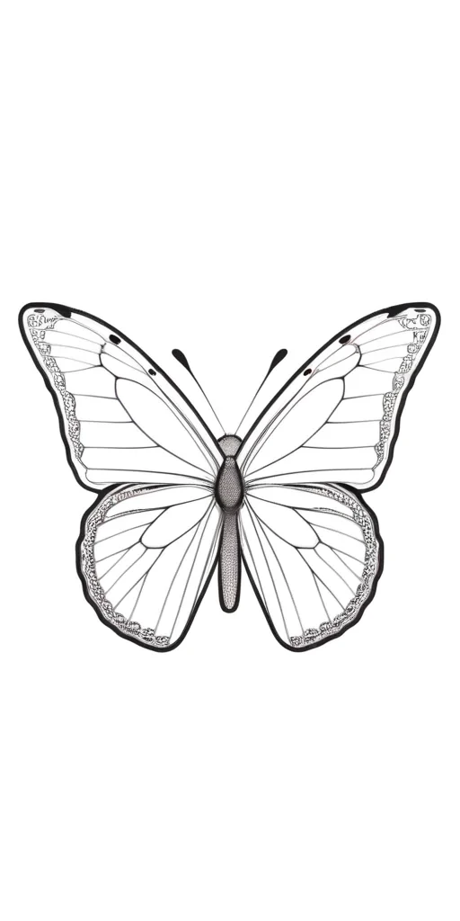 butterfly outline png