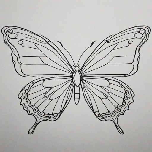 butterfly outline