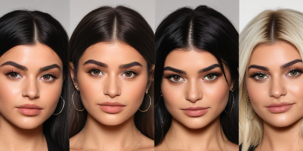 hailey bieber kylie jenner selena gomez