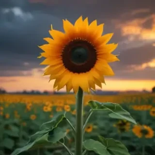 aesthetic sunflower