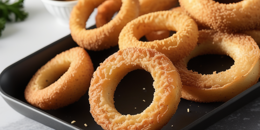 air fryer onion rings no breadcrumbs