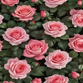 rose border