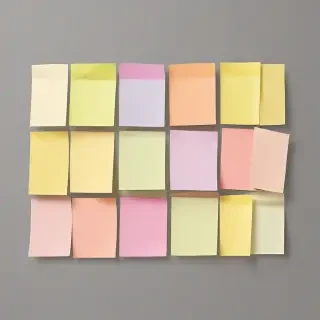 sticky notes png transparent