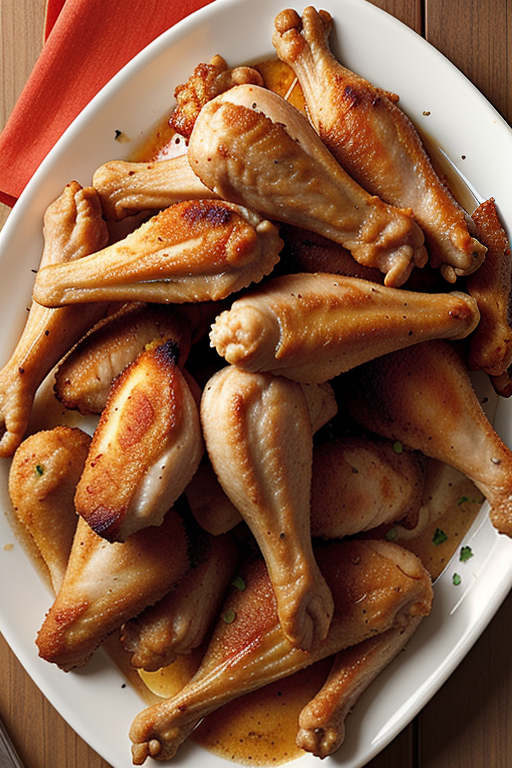 dry rub chicken wings recipe