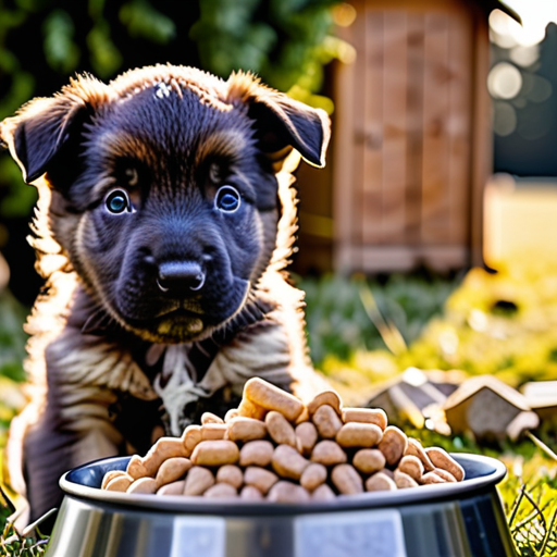 best dog food for shepherd puppies