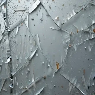 wallpaper broken glass