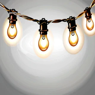 string light png