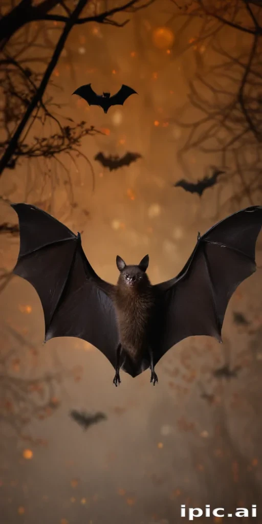 pictures of halloween bats