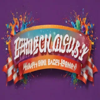 happy birthday banner png