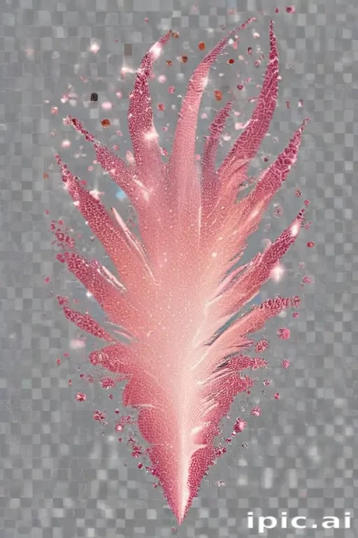 transparent background glitter