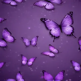 purple butterflies wallpaper