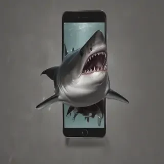 shark iphone wallpaper