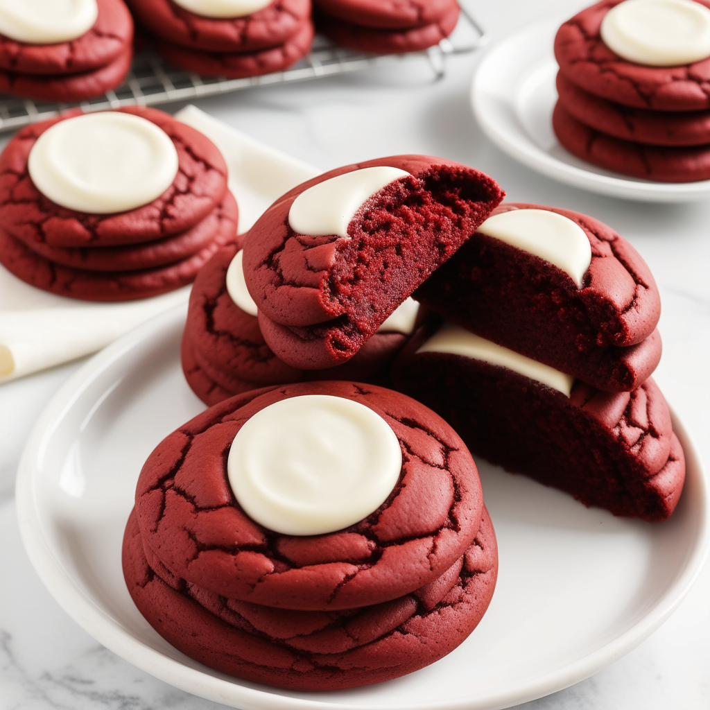 red velvet cookie recipe with cake mix
