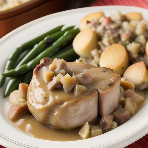 crock pot pork chops with stuffing