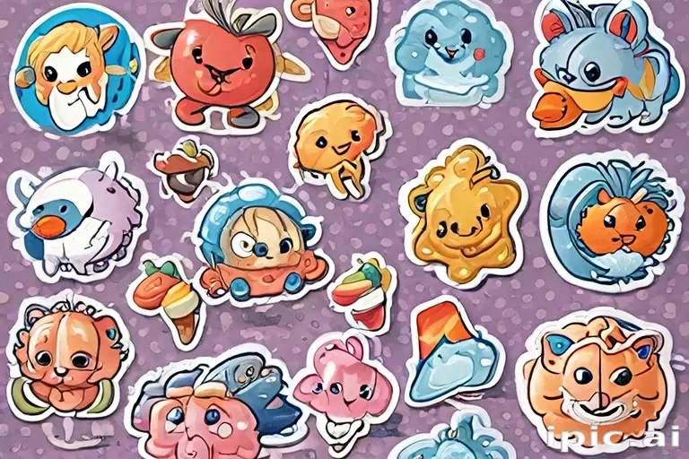 clipart of stickers