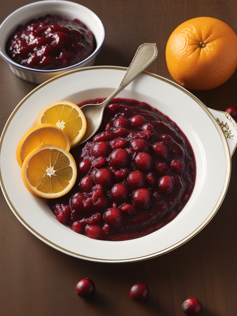 cranberry sauce with orange marmalade