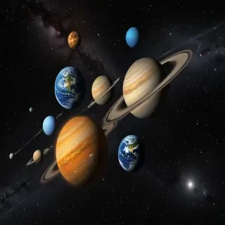 solar system png