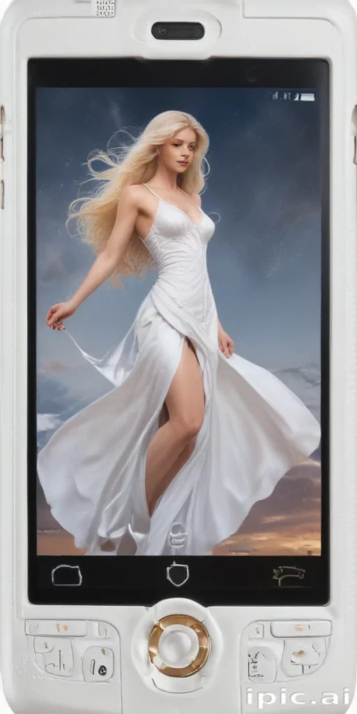 icon phone white