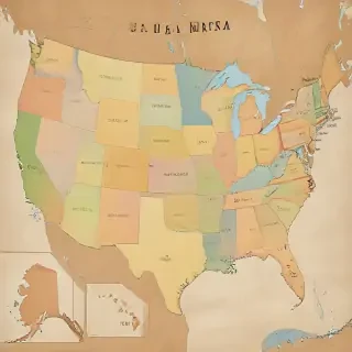 u.s. map