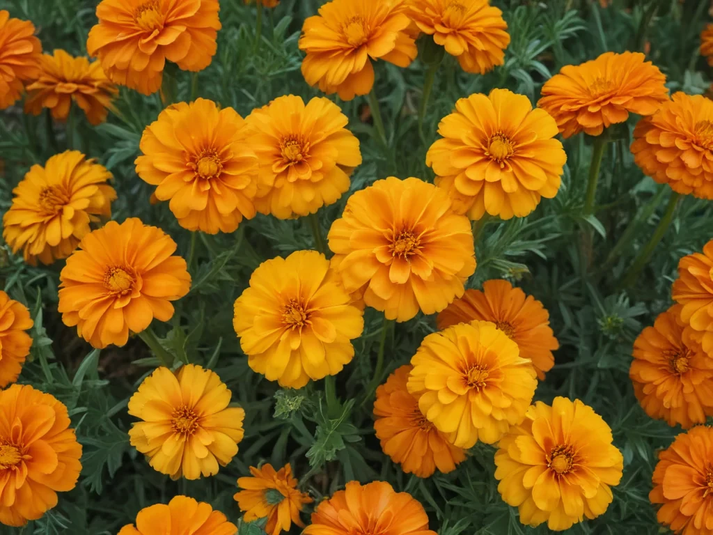 marigolds transparent