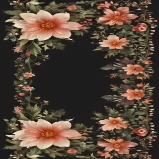 flowers border png