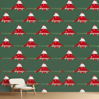 christmas pattern wallpaper