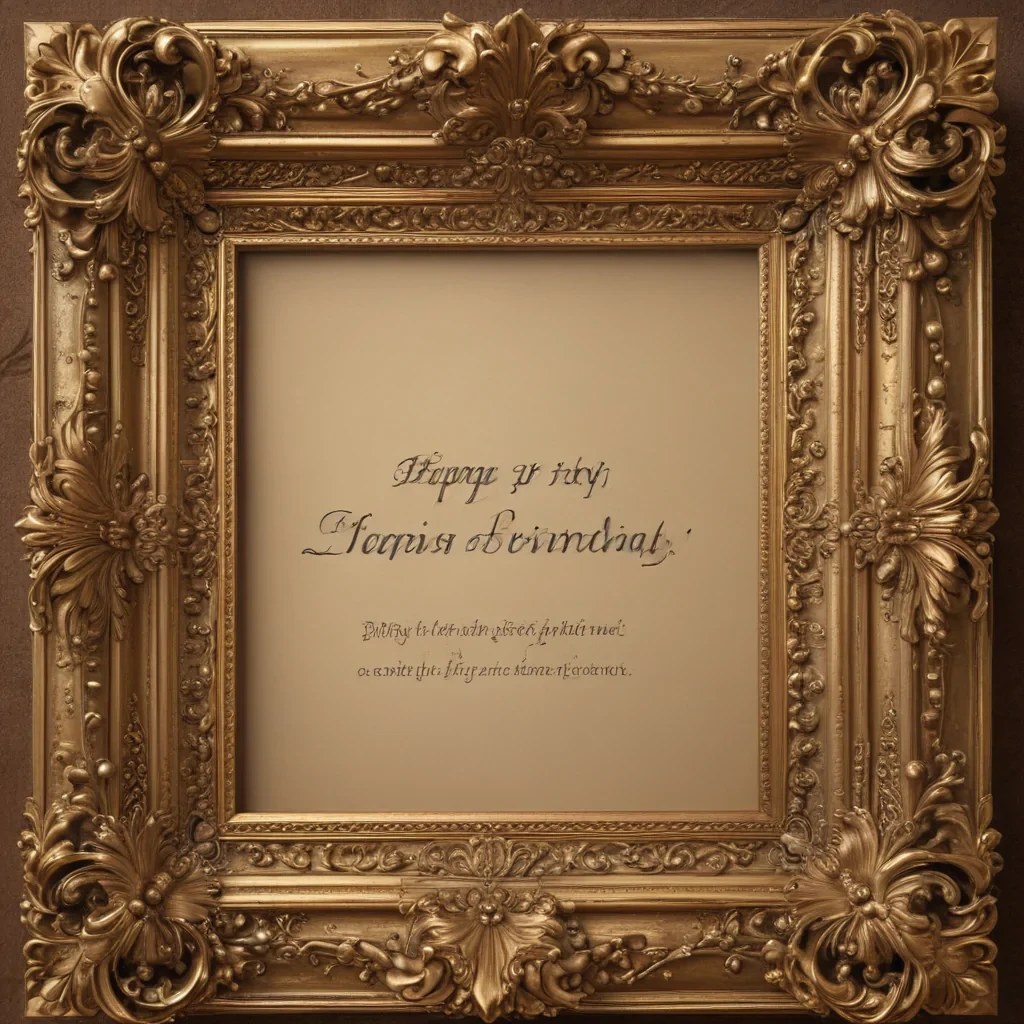 birthday frame