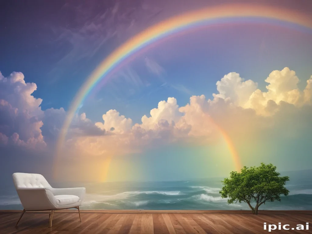 rainbow wallpaper aesthetic