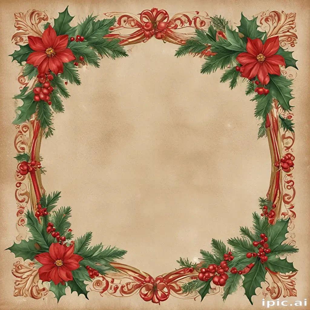 christmas frame clip art