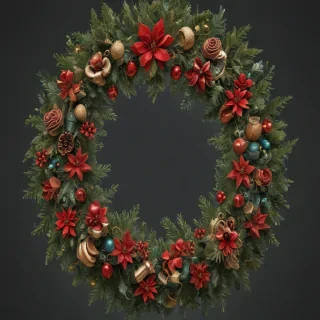 christmas wreath png