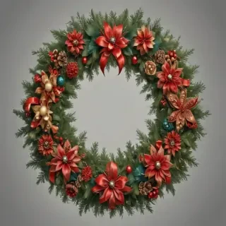 christmas wreath png