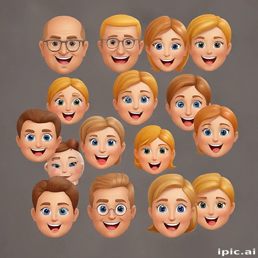 family emojis