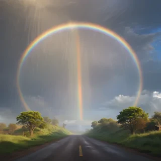 rainbow transparent