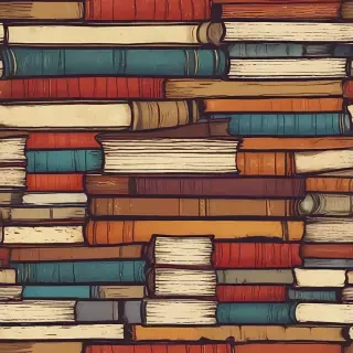 stacked books clip art