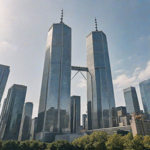 twin towers transparent