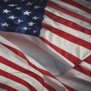 american flag aesthetic