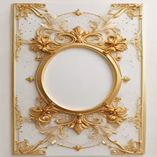 elegant white and gold background