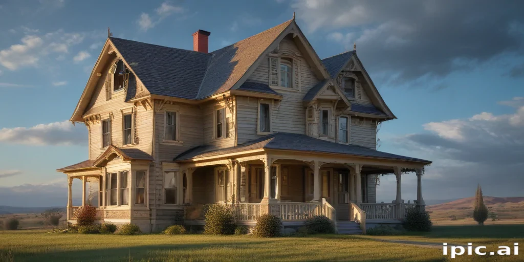 background of a house
