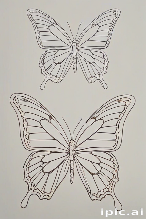 butterfly outline