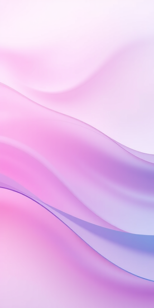 Create a soft, abstract gradient background with flowing waves of pastel colors in pink, purple, and blue, captured with a DSLR camera at f/2.8 aperture, ISO 100, 50mm lens, soft focus style, and natural lighting to enhance vibrancy and depth.