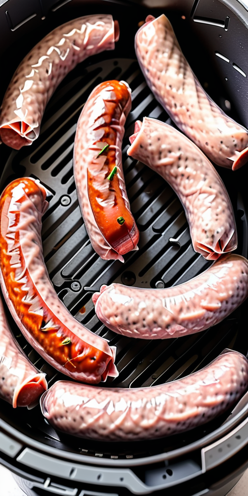 frozen italian sausage in air fryer