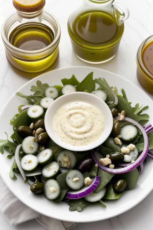 olive oil salad dressing no vinegar
