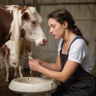 milking lesbos