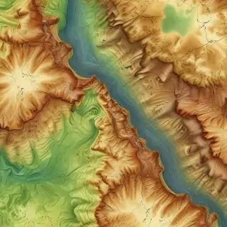 topography png