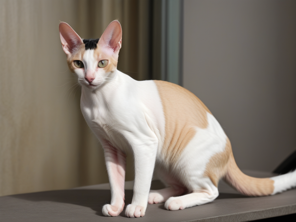 oriental bicolor cat breed