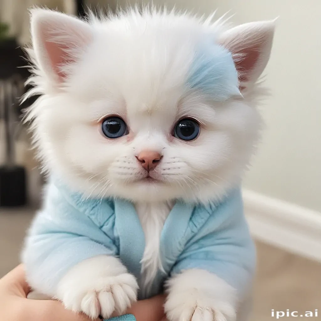 cute blue