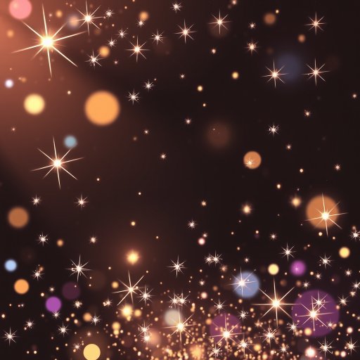 overlay sparkles transparent background